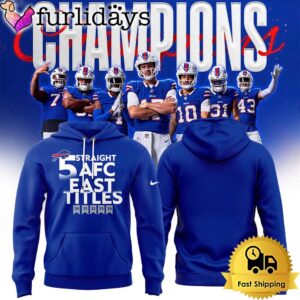 NFL Buffalo Bills Royal Five-Straight AFC…