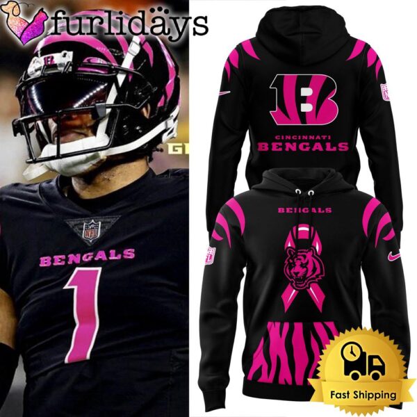 NFL Cincinnati Bengals Breast Cancer Awareness Hoodie