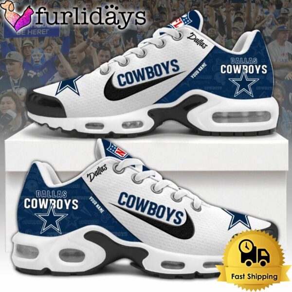 NFL Dallas Cowboys Logo 2024 Custom Air Max Plus Shoes, NFL Fan Shoes