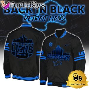 NFL Detroit Lions Back In Black…