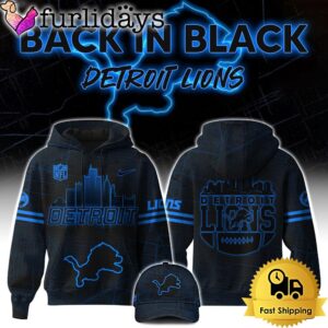 NFL Detroit Lions Back In Black…