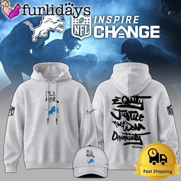 NFL Detroit Lions Be A Change Maker Hoodie