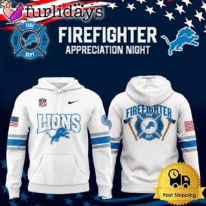 NFL Detroit Lions Firefighter Appreciation Night…