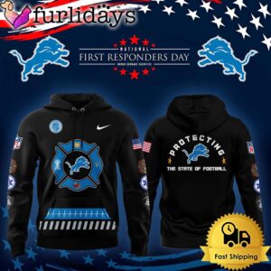 NFL Detroit Lions First Responders Day…