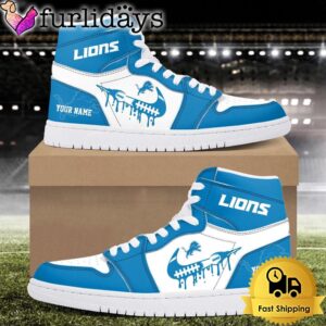 NFL Detroit Lions Grunge Style Custom…