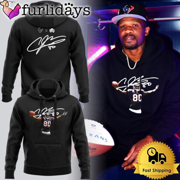 NFL Houston Texans A Johnson AJ80 Signature Hoodie