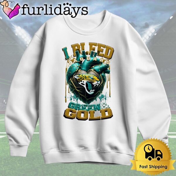 NFL Jacksonville Jaguars I Bleed Green Gold T Shirt