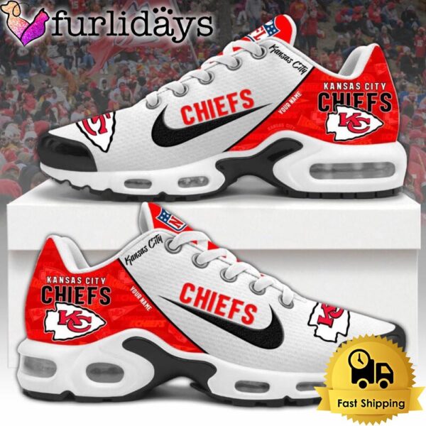 NFL Kansas City Chiefs Logo 2024 Custom Air Max Plus Shoes, NFL Fan Shoes