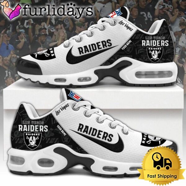 NFL Las Vegas Raiders Logo 2024 Custom Air Max Plus Shoes, NFL Fan Shoes