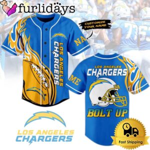 NFL Los Angeles Chargers Bolt up…