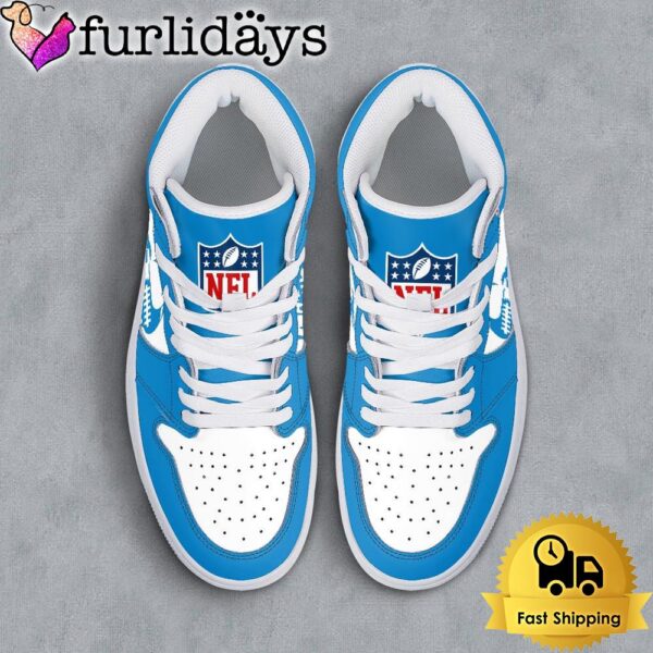 NFL Los Angeles Chargers Grunge Style Custom Air Jordan 1 Shoes