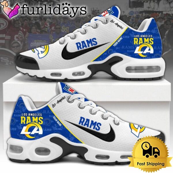 NFL Los Angeles Rams Logo 2024 Custom Air Max Plus Shoes, NFL Fan Shoes