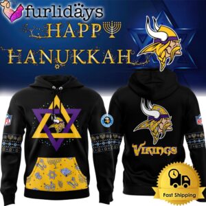 NFL Minnesota Vikings Hanukkah Holliday Hoodie