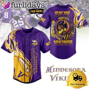 NFL Minnesota Vikings Skol Champion Custom…