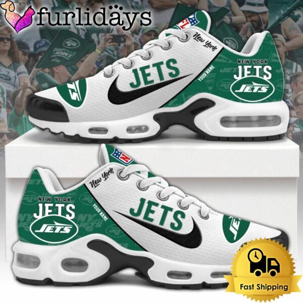 NFL New York Jets Logo 2024 Custom Air Max Plus Shoes, NFL Fan Shoes