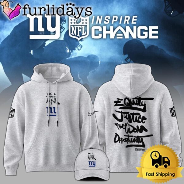 NFL New York Giants Be A Change Maker Hoodie