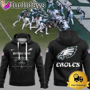 NFL Philadelphia Eagles Brotherly Shove Black…