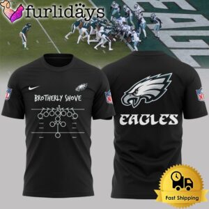 NFL Philadelphia Eagles Brotherly Shove Black…