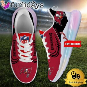 NFL Tampa Bay Buccaneers Custom Rainbow Atmospheric Cushion Running Shoes, Women's Sneaker