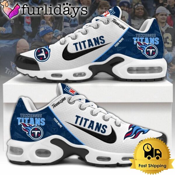 NFL Tennessee Titans Logo 2024 Custom Air Max Plus Shoes, NFL Fan Shoes