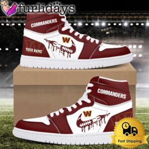 NFL Washington Commanders Grunge Style Custom…