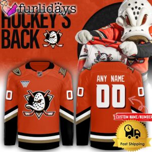 NHL Anaheim Ducks Orange Home Breakaway…