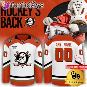 NHL Anaheim Ducks Orange Home Breakaway…