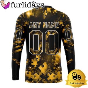 NHL Boston Bruins Autism Awareness Hockey Custom Sweatshirt