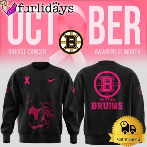 NHL Boston Bruins Breast Cancer Awareness Month Sweatshirt