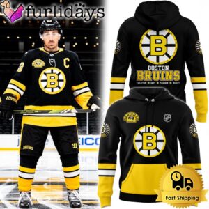 NHL Boston Bruins Centennial Game Special 100Th Anniversary Hoodie