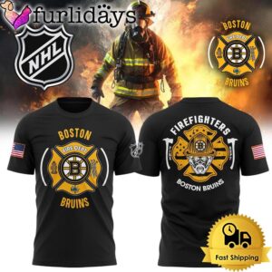 NHL Boston Bruins Hockey Firefighter Appreciation Night T Shirt