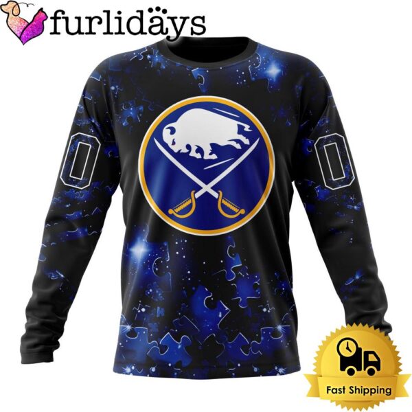 NHL Buffalo Sabres Autism Awareness Hockey Custom Sweatshirt