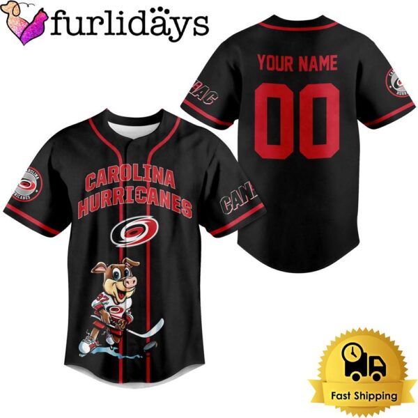 NHL Carolina Hurricanes Mascot Baby Baseball Jersey