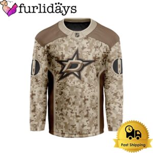 NHL Dallas Stars Desert Camouflage Design…