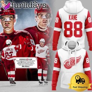 NHL Detroit Red Wings Custom White Hoodie For Fans