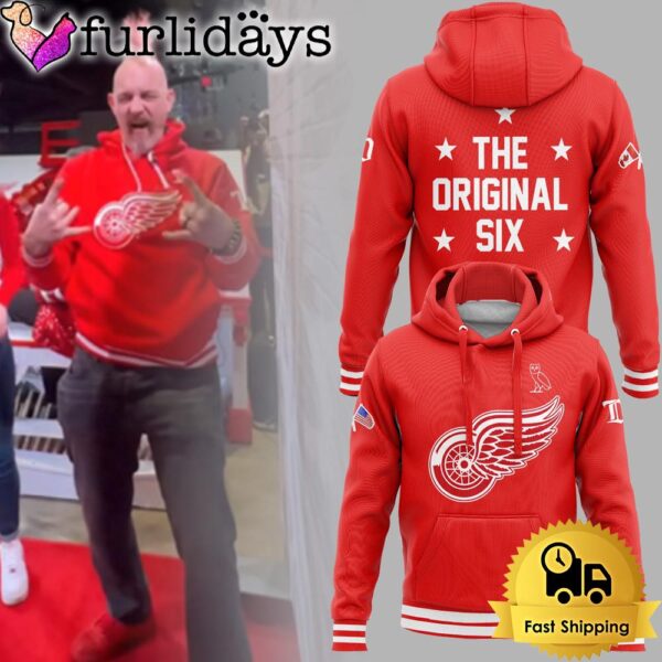 NHL Detroit Red Wings The Original Six Hoodie