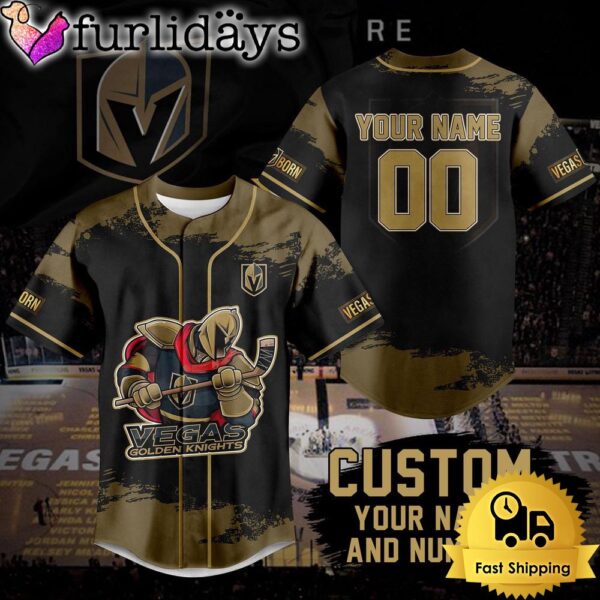 NHL Golden Knights New logo Team Baseball Jersey