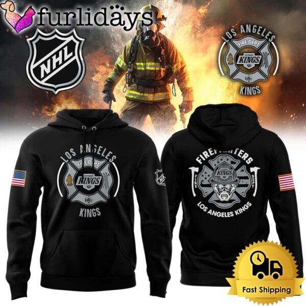 NHL Los Angeles Kings Firefighter Appreciation Night Hoodie