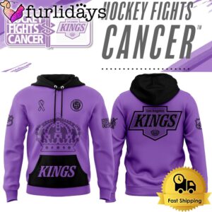 NHL Los Angeles Kings Hockey Fights Cancer Hoodie