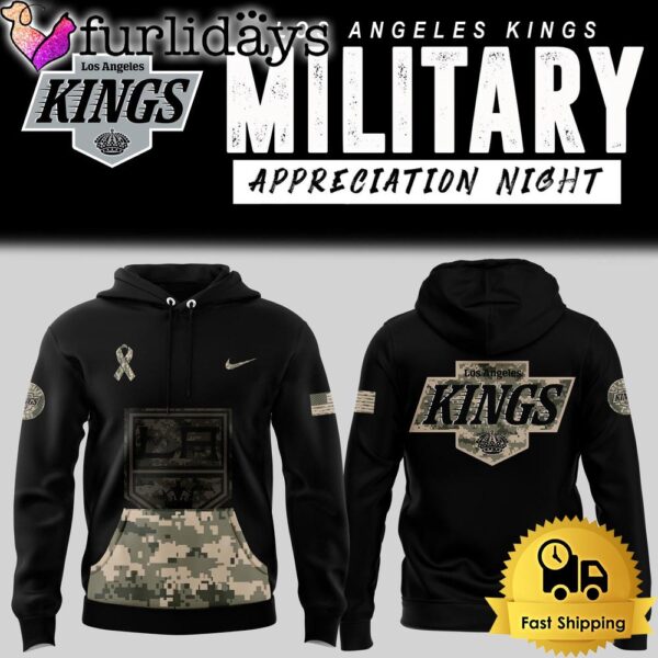 NHL Los Angeles Kings Military Appreciation Night Hoodie