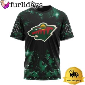 NHL Minnesota Wild Autism Awareness Hockey Custom T Shirt