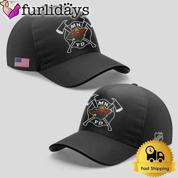 NHL Minnesota Wild Firefighter Appreciation Night Baseball Cap