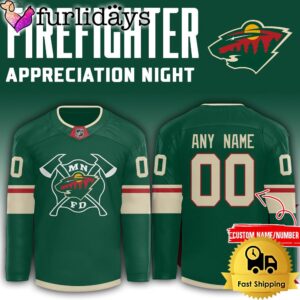 NHL Minnesota Wild Firefighter Appreciation Night…