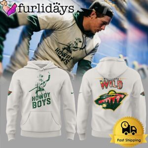 NHL Minnesota Wild Howdy Boys Hoodie