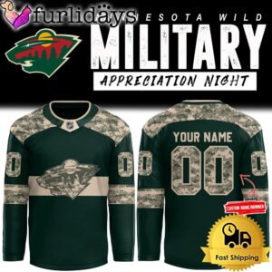 NHL Minnesota Wild Military Appreciation Night…