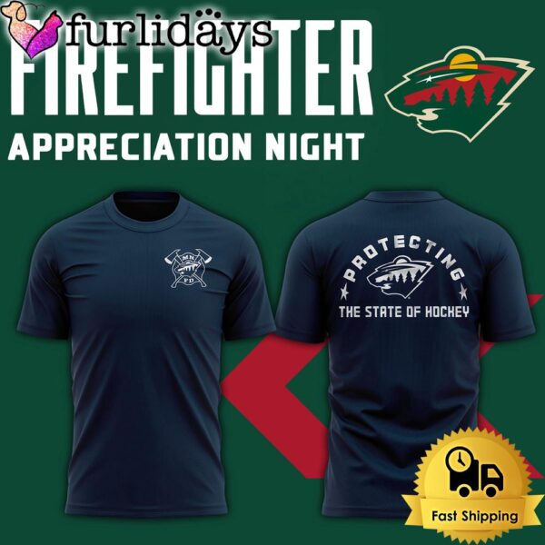 NHL Minnesota Wild Protecting The State Of Hockey T Shirt