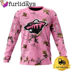 NHL Minnesota Wild Special Realtree Pink…