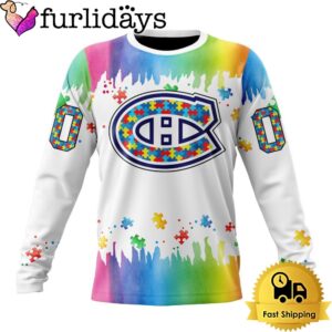 NHL Montreal Canadiens Logo Special Autism…