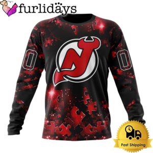 NHL New Jersey Devils Autism Awareness…