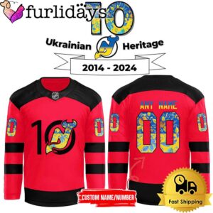 NHL New Jersey Devils x Ukrainian…